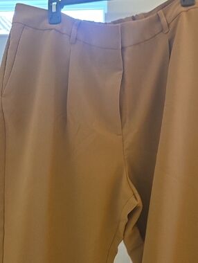 High Waisted Trouser Straight Pants.